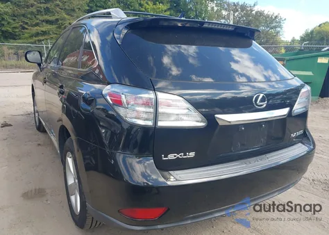 2010 Lexus Rx 350 из США, поврежденный, VIN 2T2BK1BA1AC072195